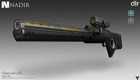 David Riall Nadir Foundry Destiny Concept Weapon Design