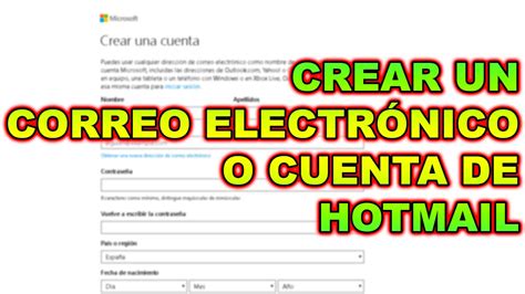 Como registrarse o crear un correo electrónico YouTube