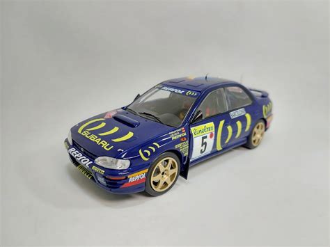 Subaru Impreza Rallye Automobile Monte Carlo Sainz Moya