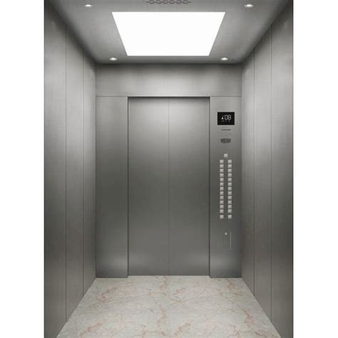 Stainless Steel Geared Ss Door Residential Elevator Max Persons