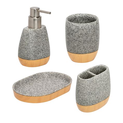 Stone Bathroom Accessories Sets Everything Bathroom