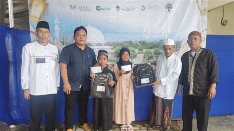 Gandeng Baznas Csg Peduli Berikan Santunan Kepada Anak Yatim