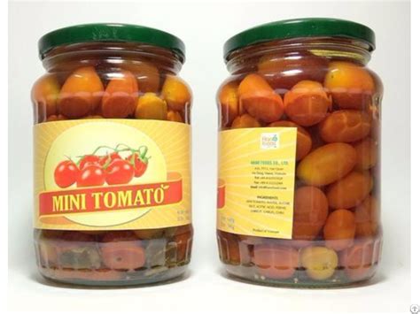 Canned Natural Cherry Young Tomato Hanoi Eceurope Market