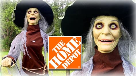 Home Depot Lethal Lily Unboxing Setup Demo Home Depot Halloween 2023