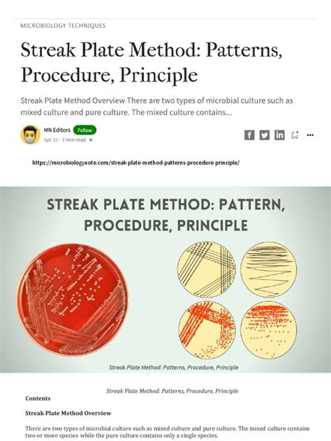 Aseptic Technique Dilution Streaking And Spread Plates 57 Off