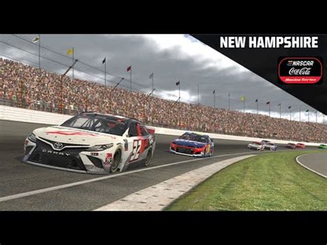 Enascar Coca Cola Iracing Series From New Hampshire Motor Speedway