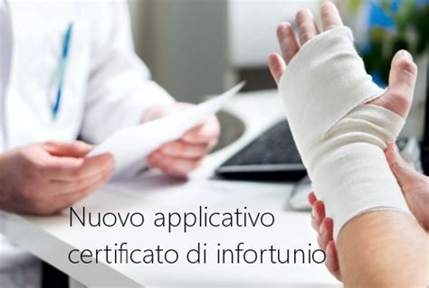 INAIL Nuovo Applicativo Certificato Di Infortunio Certifico Srl