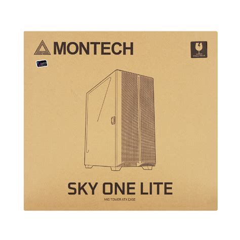 CASE เคส MONTECH SKY ONE LITE BLACK ATX