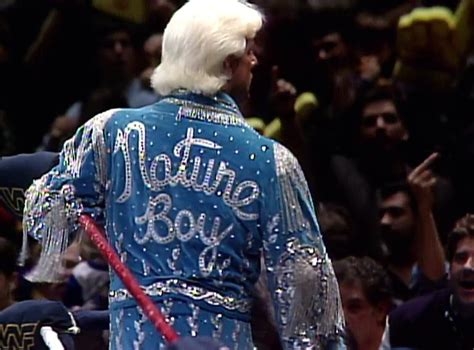 Crazytights Ric Flair Robes Blue W Fringes