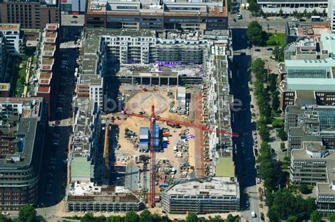 Luftaufnahme Hamburg Sonninpark Baustelle Zum Neubau Einer