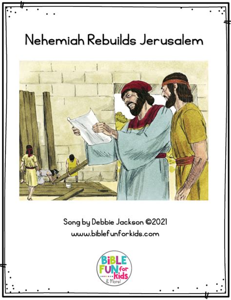 Nehemiah Bible Fun For Kids