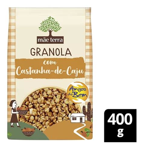 Granola Mãe Terra Castanha De Caju 400g MercadoLivre