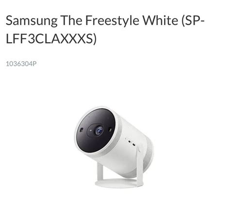 The Freestyle 2nd Gen LFF3CL Portable Projector 2023 TV Home