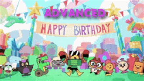 Happy Early Birthday In Advance Greeting GIF | GIFDB.com