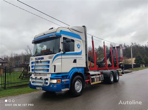 Prodaja SCANIA R560 6x4 Do Drewna Drzewa Lasu HDS Kamiona Za Prevoz