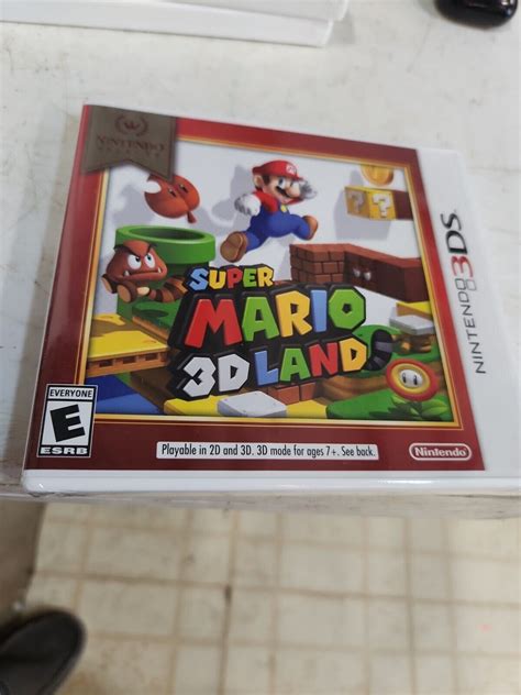 3ds Super Mario 3d Land Nintendo Selects 2ds Brand New Sealed Ebay