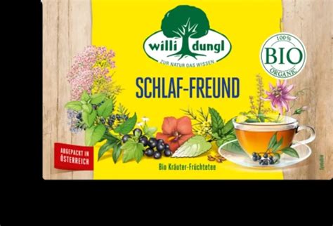 Willi Dungl Bio Tee Schlaf Freund G Piccantino Onlineshop Sterreich