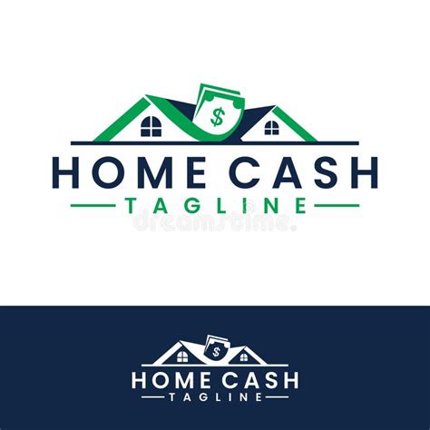 Home Cash Logo Vector Stock Illustrations 1327 Home Cash Logo Vector