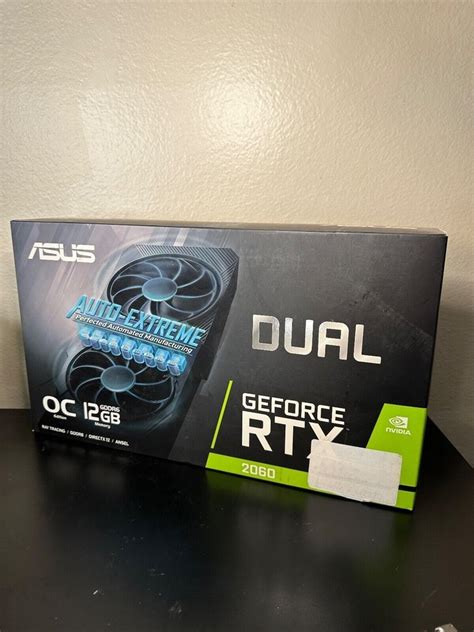 Asus Dual Geforce Rtx 2060 Evo Oc Edition Graphics Card 12gddr6 Gb Memory At Rs 32800 In Kolkata