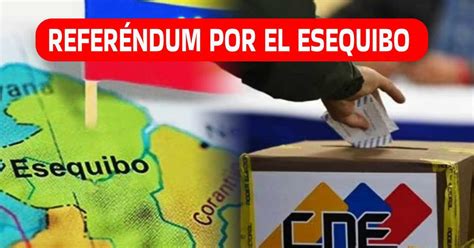 Referéndum por el Esequibo estas son las 5 preguntas del domingo 3 de