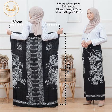 Jual Sarung Santriwati Motif Batik Terbaru Merk Wajada Terlaris