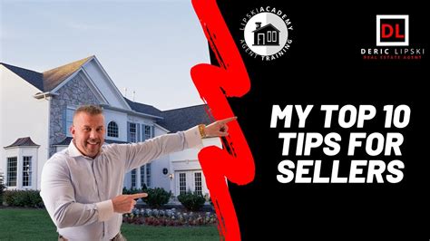 My Top Tips For Selling Your Home Fast With Deric Lipski Youtube