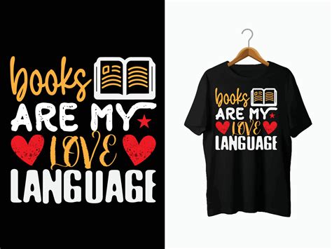 Book Lover T Shirt Design 9522506 Vector Art At Vecteezy