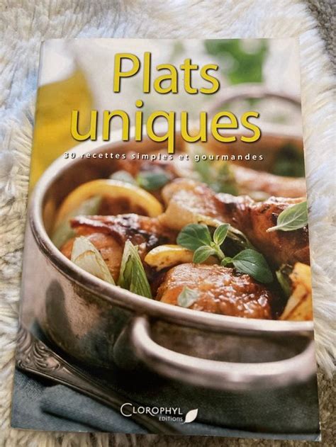 Un Livre Plats Unique 30 Recettes Kaufen Auf Ricardo