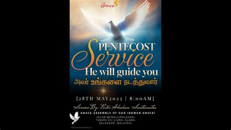 Grace Assembly Klang Tamil Grace Church 28th May 2023 8 00 Am Youtube