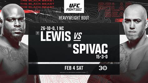 Derrick Lewis X Serghei Spivac Ufc Fight Night Palpite Para Ufc A