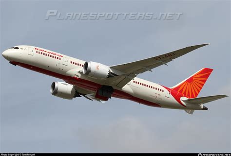 VT ANJ Air India Boeing 787 8 Dreamliner Photo By Tom Mousel ID