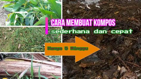 Cara Membuat Kompos Pupuk Kompos Organik Yang Sederhana Dan Cepat