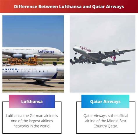 Lufthansa Vs Qatar Airways Diferencia Y Comparaci N