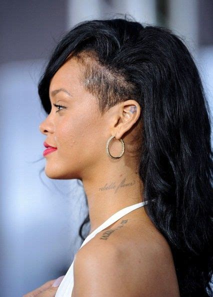 Spectacular Rihanna Hairstyles With Shaved Sides For Black Women