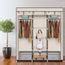 Armoire de rangement en Tissu intissé avec Barre de Suspension 5