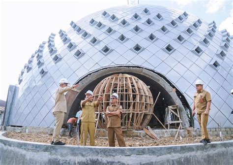 Selain Jadi Ikon Baru Masjid Agung Kubah Timah Bakal Jadi Sentra