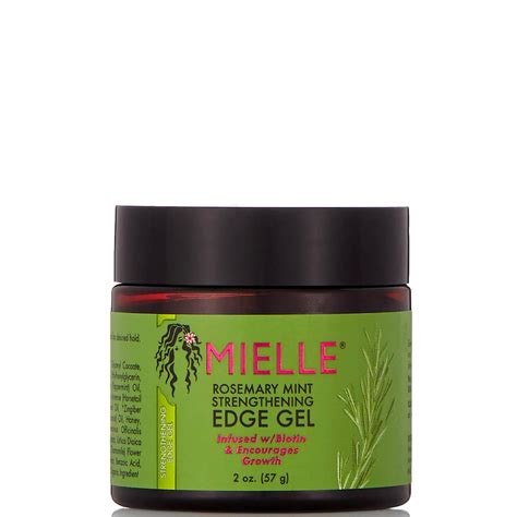 Mielle Rosemary Mint Strengthening Edge Gel Hair Selection