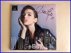 HAND SIGNED/AUTOGRAPHED Dua Lipa Album Vinyl Sealed Brand New | Signed Vinyl Album