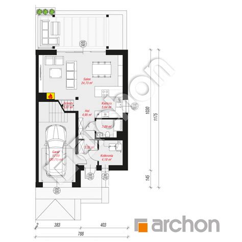 Projekt Domu Dom W Narcyzach Bt Archon