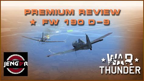 War Thunder Premium Review Russian Fw 190 D 9 YouTube