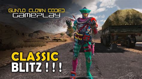 NEW CLASSIC BLITZ BR Gunzo Clown Coded Call Of Duty Mobile