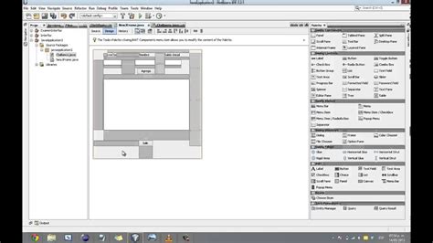 Tutorial NetBeans Creacion De Interfaz Grafica Java YouTube