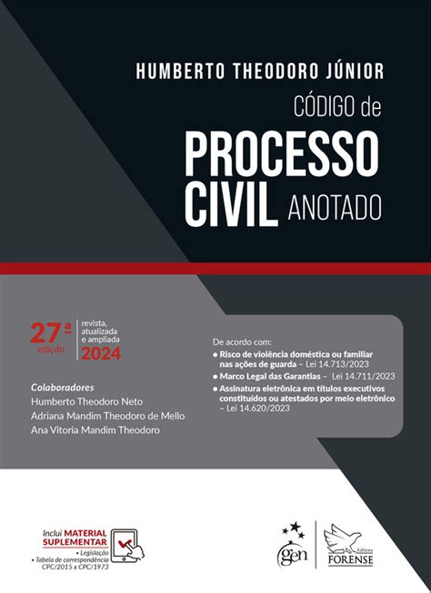 C Digo De Processo Civil Anotado Edi O