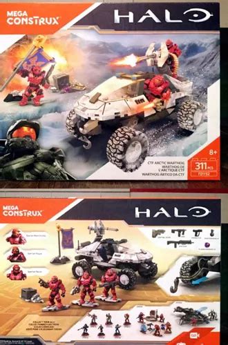 Halo Mega Construx Warthog Artico Da Ctf Envío Gratis