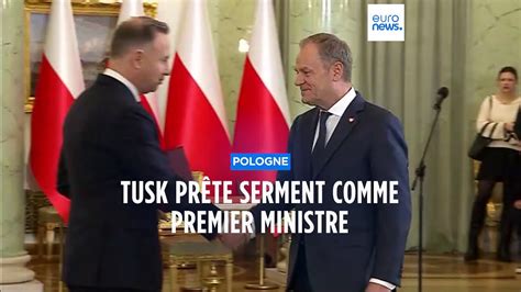 Le Nouveau Premier Ministre Donald Tusk Prend Les R Nes De La Pologne