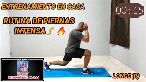 Rutina De Piernas Intensa Para Aumentar Y Definir Piernas Youtube