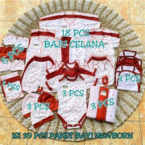 Jual Paket Pcs Paket Brojol Paket Lahiran Lengkap Baju Dan Celana