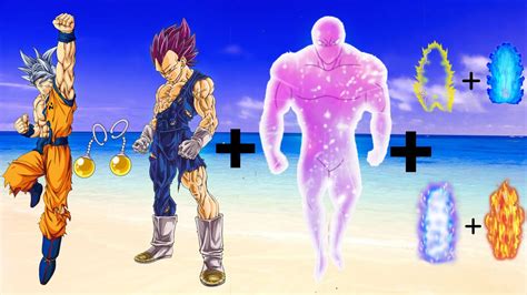 Who Is Strong Mui Goku Ue Vegeta Zeno True Form Rainbow Aura