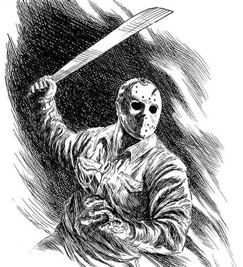 One Of The Most Iconic Movie Slashers Of All Time Jason Voorhees Jason