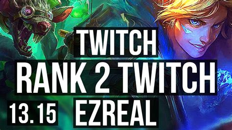 TWITCH Zilean Vs EZREAL Janna ADC Rank 2 Twitch 13 1 6